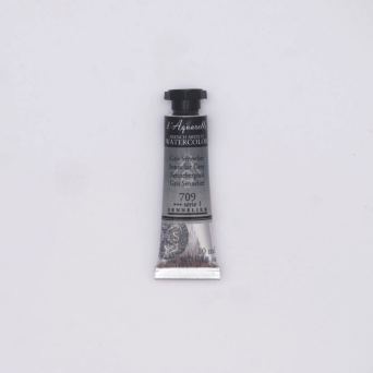Farba akwarelowa l’Aquarelle - Sennelier - 709, Sennelier Grey, 10 ml
