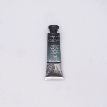 l’Aquarelle watercolor paint - Sennelier - 703, Payne's Grey, 10 ml