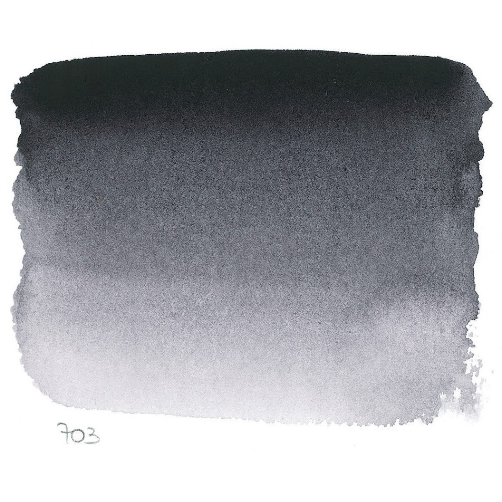 l’Aquarelle watercolor paint - Sennelier - 703, Payne's Grey, 10 ml