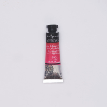 l’Aquarelle watercolor paint - Sennelier - 690, Rose Madder Lake, 10 ml