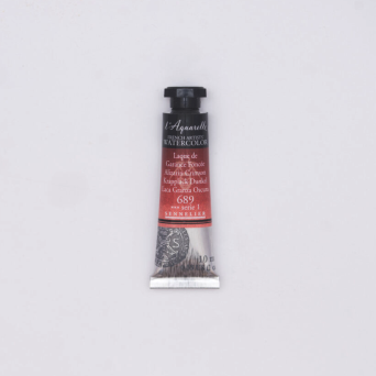 l’Aquarelle watercolor paint - Sennelier - 689, Alizarin Crimson, 10 ml