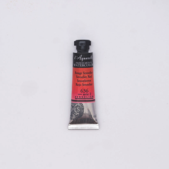 l’Aquarelle watercolor paint - Sennelier - 636, Sennelier Red, 10 ml