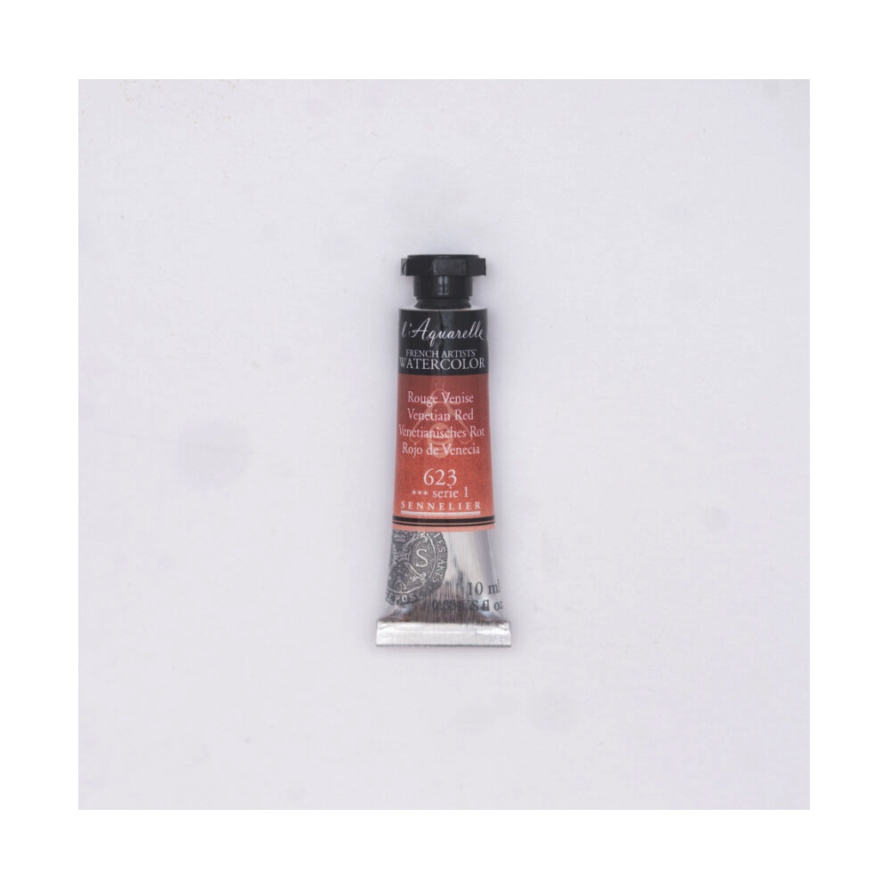 Farba akwarelowa l’Aquarelle - Sennelier - 623, Venetian Red, 10 ml