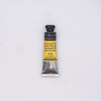 l’Aquarelle watercolor paint - Sennelier - 578, Sennelier Yellow Light, 10 ml