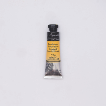 l’Aquarelle watercolor paint - Sennelier - 574, Primary Yellow, 10 ml