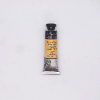l’Aquarelle watercolor paint - Sennelier - 567, Naples Yellow, 10 ml