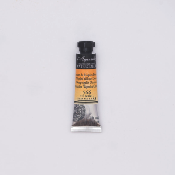 l’Aquarelle watercolor paint - Sennelier - 566, Naples Yellow Deep, 10 ml
