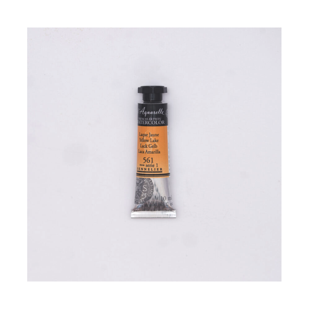 l’Aquarelle watercolor paint - Sennelier - 561, Yellow Lake, 10 ml
