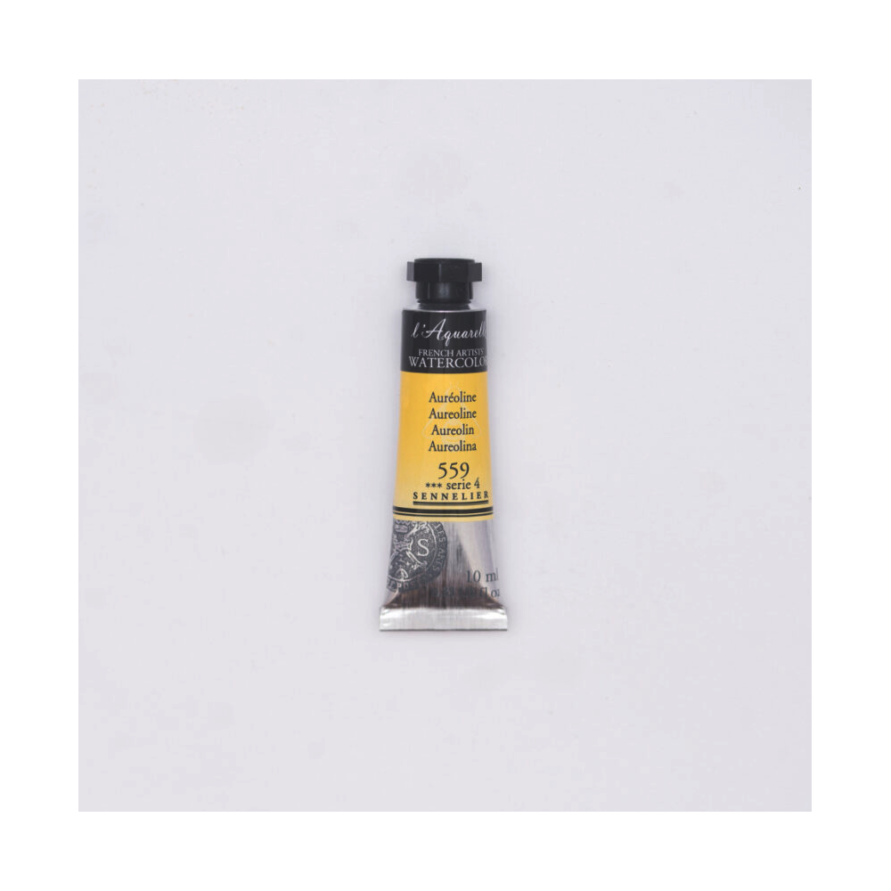 l’Aquarelle watercolor paint - Sennelier - 559, Aureoline, 10 ml