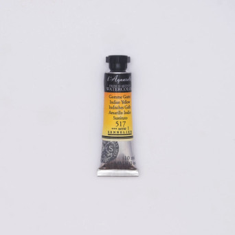 l’Aquarelle watercolor paint - Sennelier - 517 Indian Yellow 10 ml