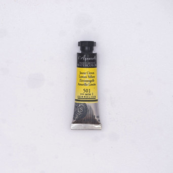 l’Aquarelle watercolor paint - Sennelier - 501 Lemon Yellow 10 ml