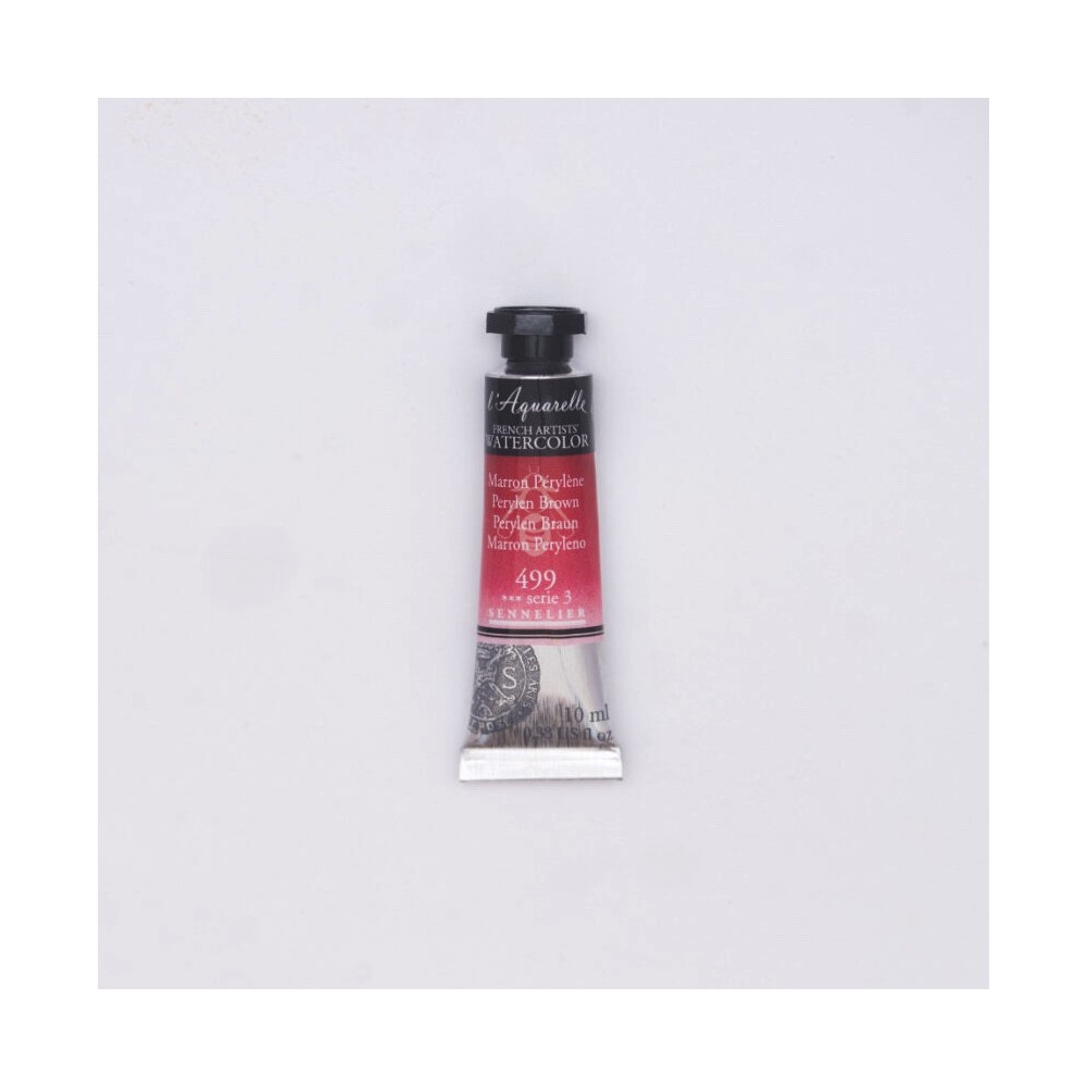 l’Aquarelle watercolor paint - Sennelier - 499 Perylen Brown 10 ml