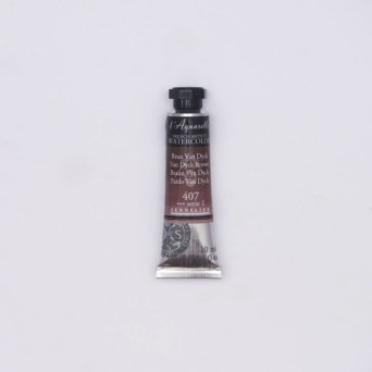 l’Aquarelle watercolor paint - Sennelier - 407 Van Dyck Brown 10 ml