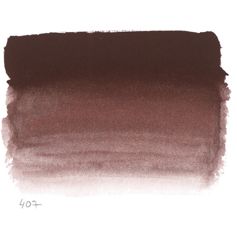 Farba akwarelowa l’Aquarelle - Sennelier - 407 Van Dyck Brown 10 ml