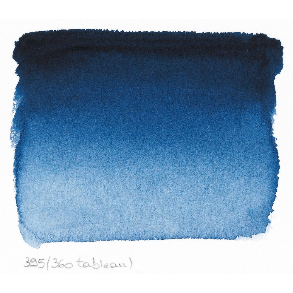 l’Aquarelle watercolor paint - Sennelier - 395, Blue Indanthrene, 10 ml