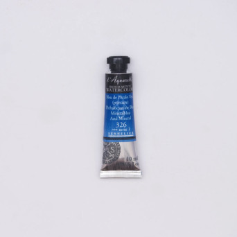 Farba akwarelowa l’Aquarelle - Sennelier - 326, Phthalocyanine Blue, 10 ml