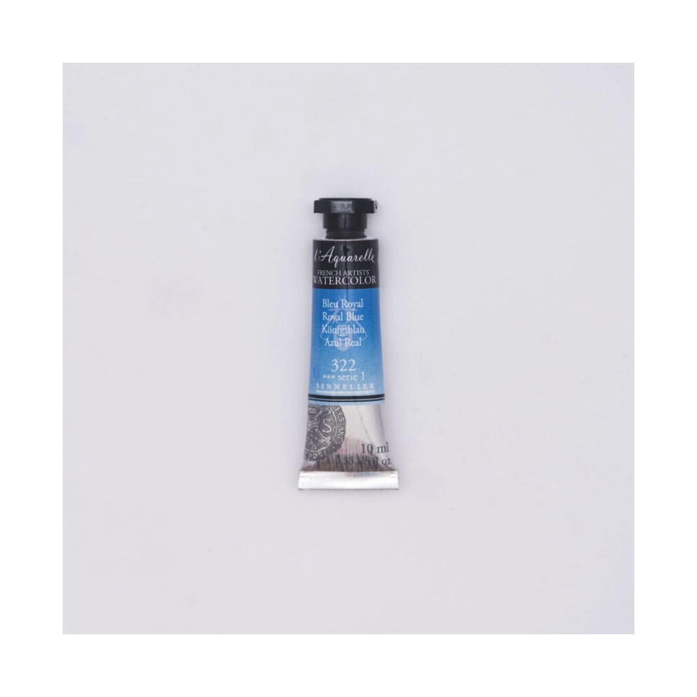 l’Aquarelle watercolor paint - Sennelier - 322, Royal Blue, 10 ml