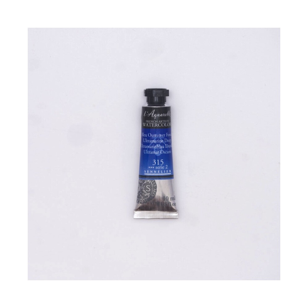 Farba akwarelowa l’Aquarelle - Sennelier - 315, Ultramarine Deep, 10 ml