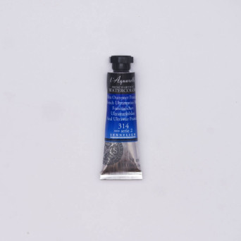 Farba akwarelowa l’Aquarelle - Sennelier - 314, French Ultramarine Blue, 10 ml