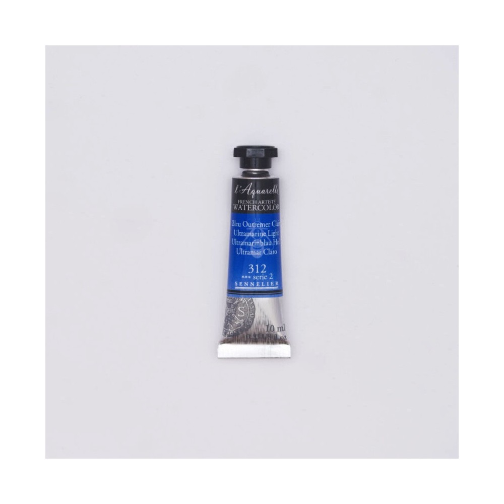 Farba akwarelowa l’Aquarelle - Sennelier - 312, Ultramarine Light, 10 ml