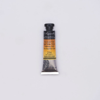 l’Aquarelle watercolor paint - Sennelier - 254, Light Yellow Ochre, 10 ml