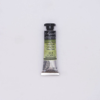 Farba akwarelowa l’Aquarelle - Sennelier - 213 Green Earth, 10 ml