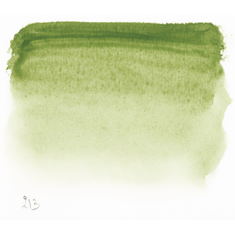l’Aquarelle watercolor paint - Sennelier - 213 Green Earth, 10 ml