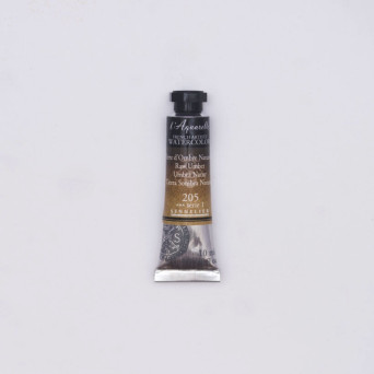 l’Aquarelle watercolor paint - Sennelier - 205 Raw Umber, 10 ml