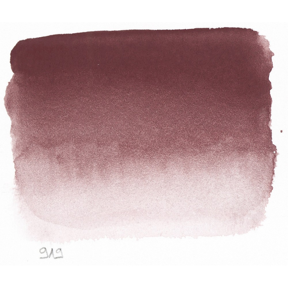 l’Aquarelle watercolor paint half pan - Sennelier - 919 Caput Mortum