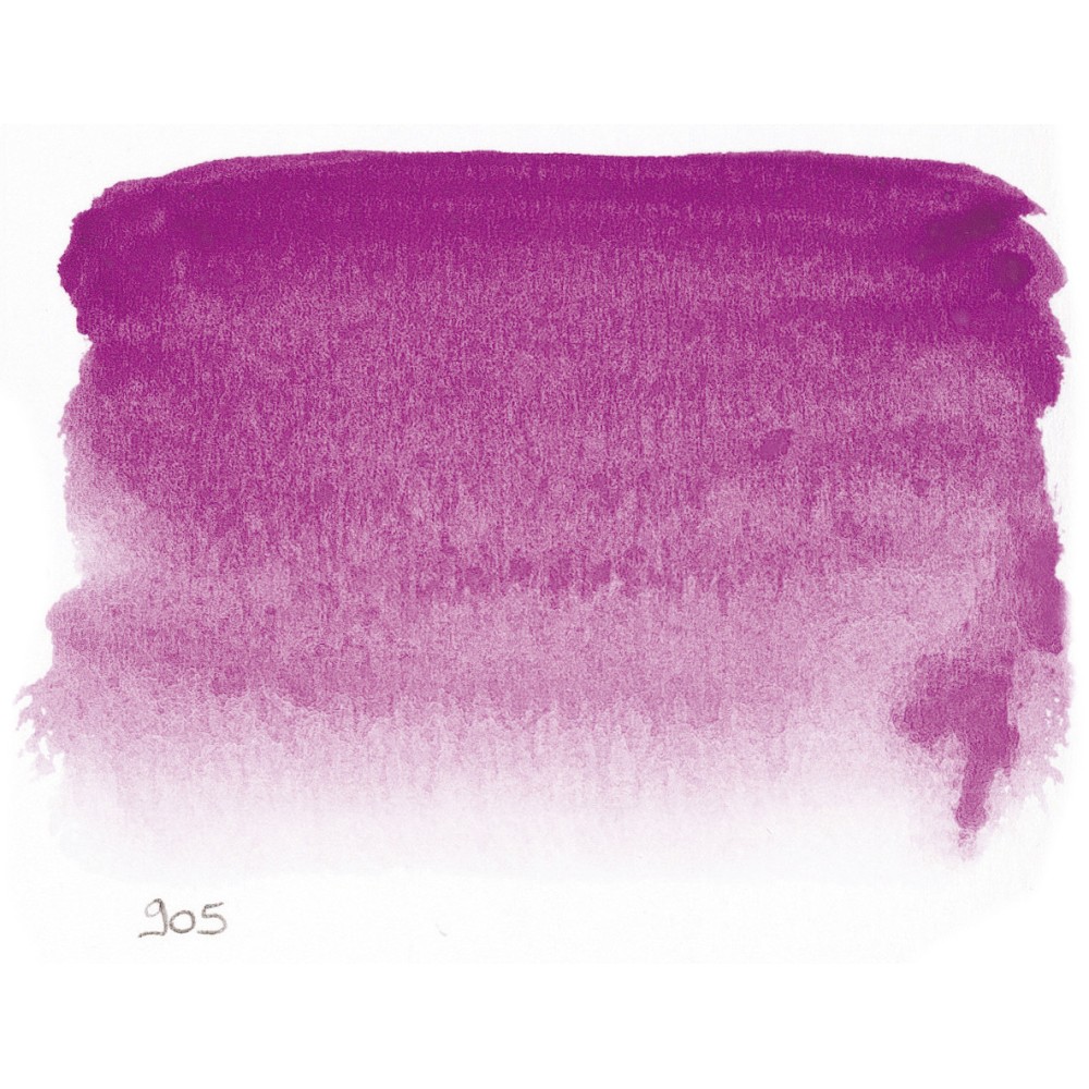 l’Aquarelle watercolor paint half pan - Sennelier - 905 Red Violet