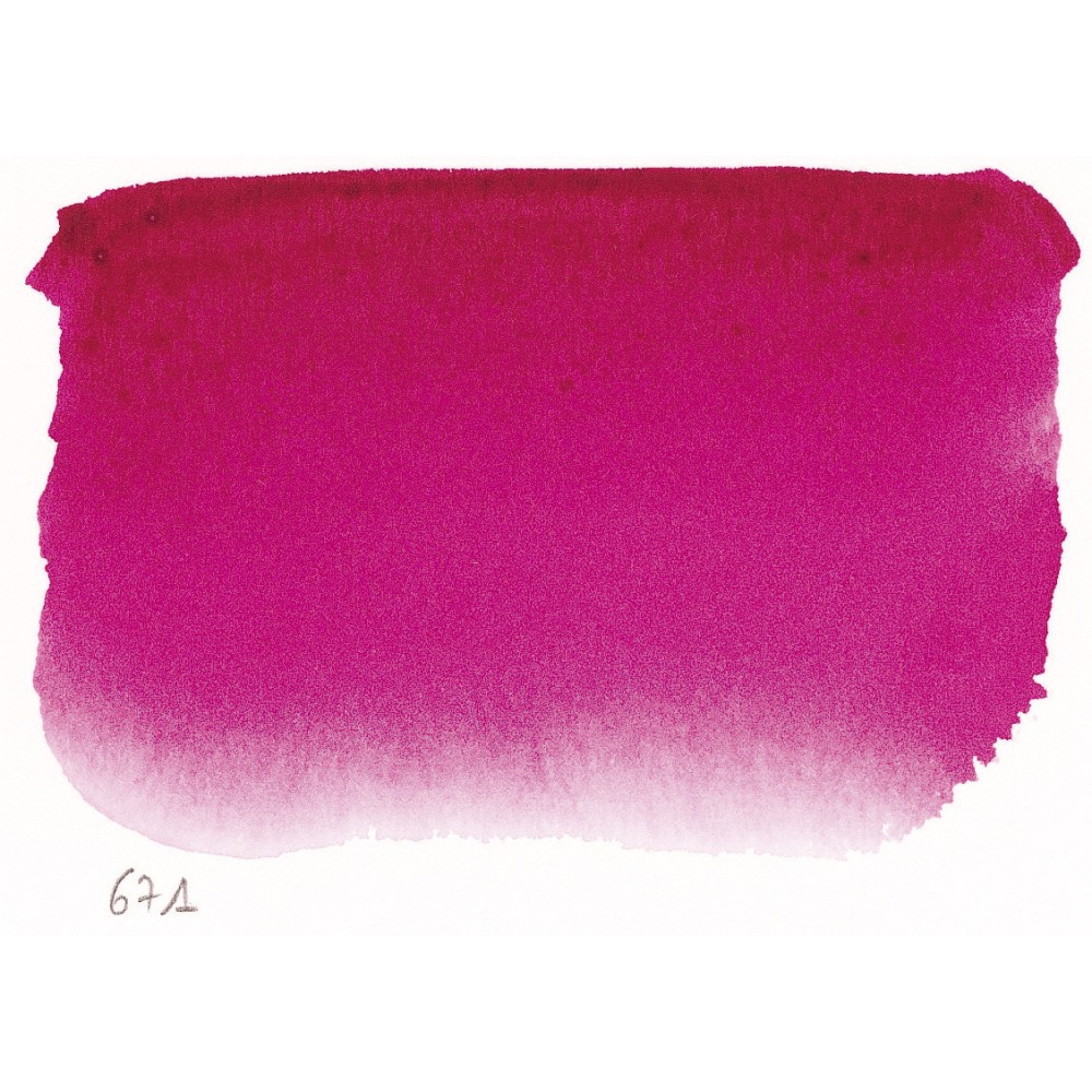 l’Aquarelle watercolor paint half pan - Sennelier - 671 Helios Purple