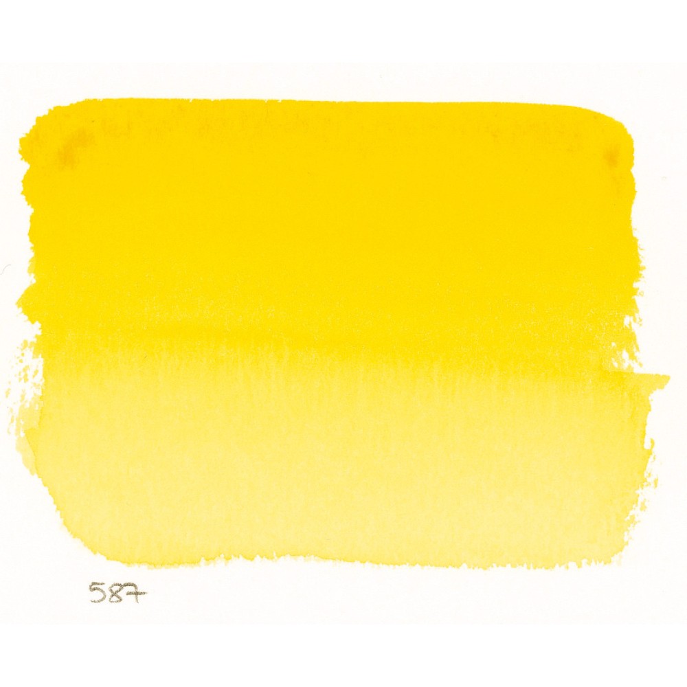 Farba akwarelowa w półkostce l’Aquarelle - Sennelier - 587 Yellow Sophie