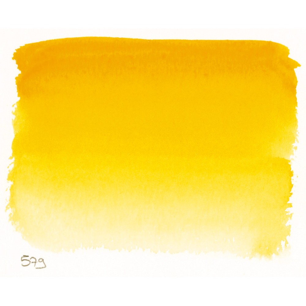 Farba akwarelowa w półkostce l’Aquarelle - Sennelier - 579 Sennelier Yellow Deep