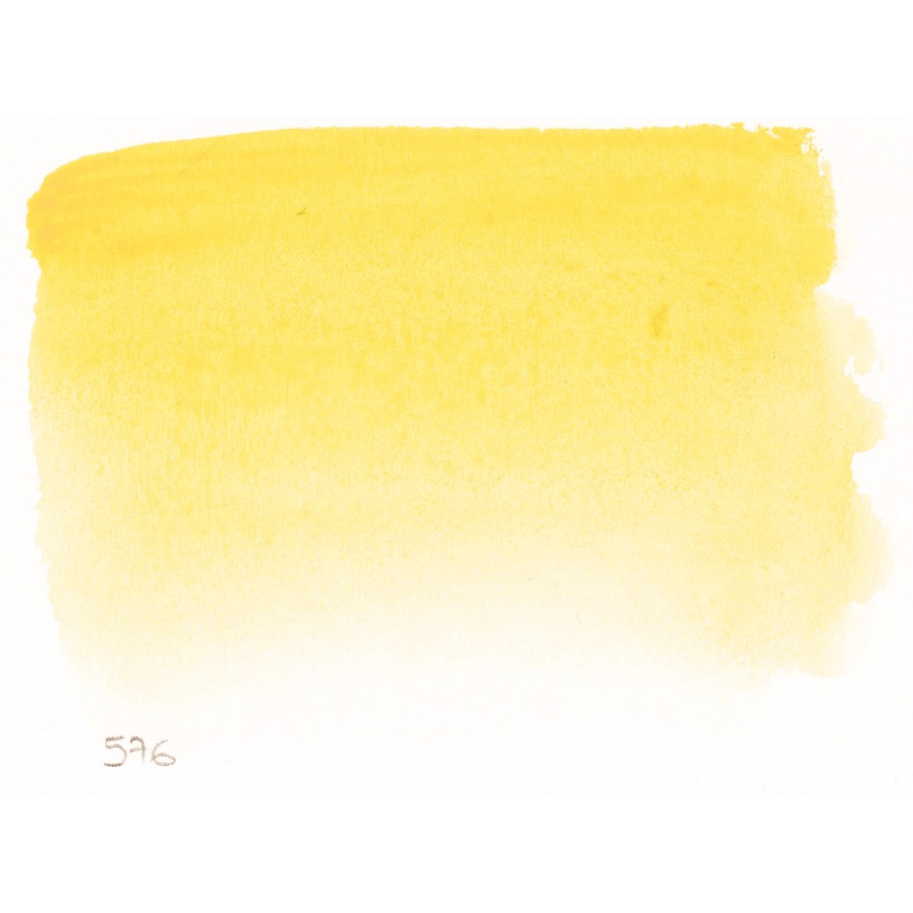 Farba akwarelowa w półkostce l’Aquarelle - Sennelier - 576 Nickel Yellow