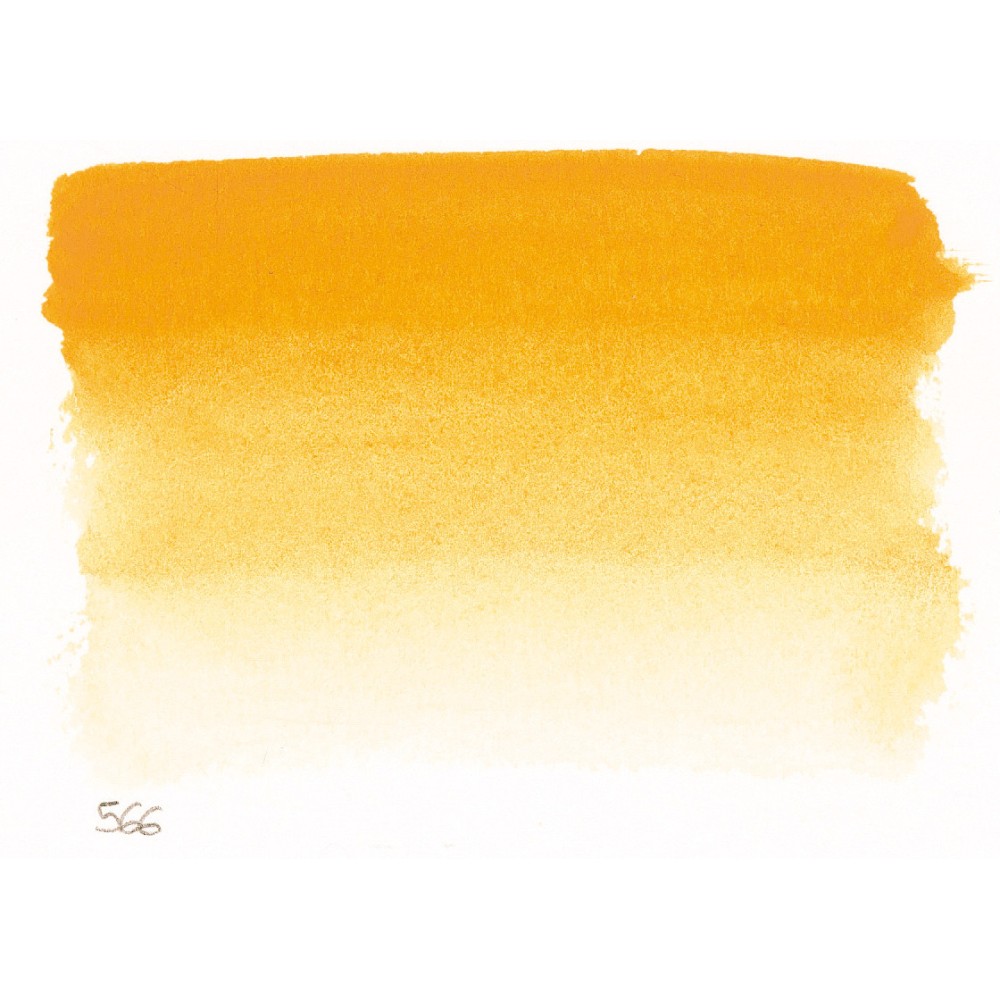 Farba akwarelowa w półkostce l’Aquarelle - Sennelier - 566 Naples Yellow Deep