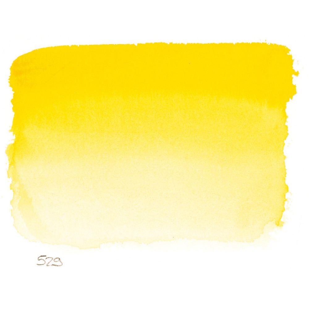 l’Aquarelle watercolor paint half pan - Sennelier - 529 Cadmium Yellow Light