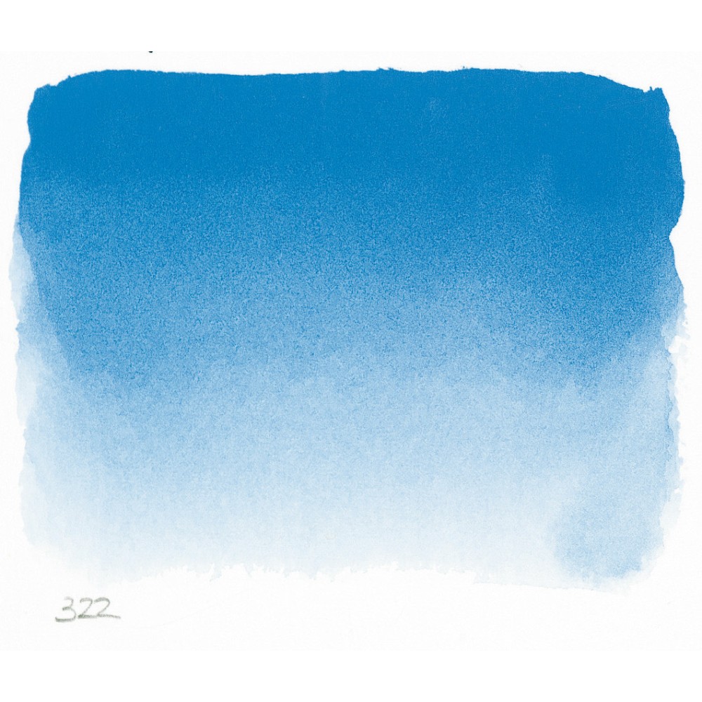Farba akwarelowa w półkostce l’Aquarelle - Sennelier - 322 Royal Blue
