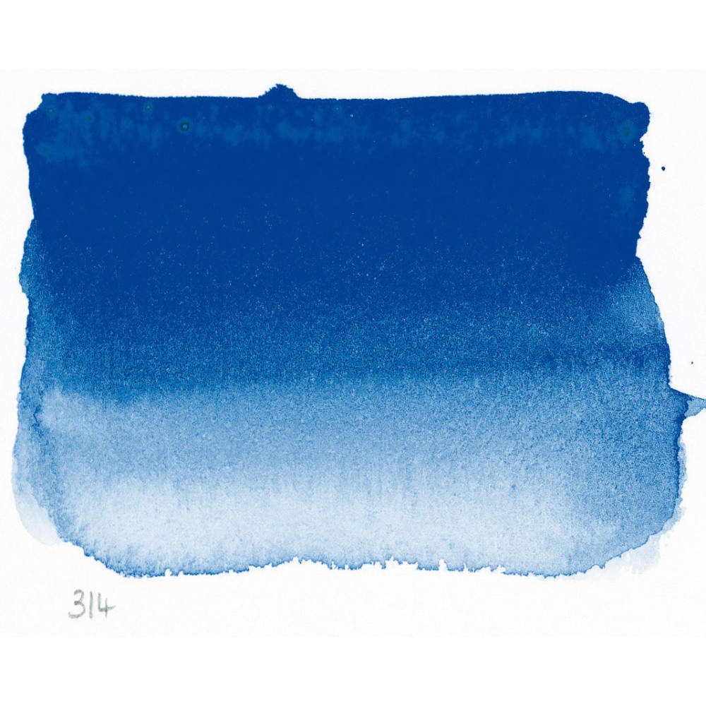 l’Aquarelle watercolor paint half pan - Sennelier - 314 French Ultramarine Blue