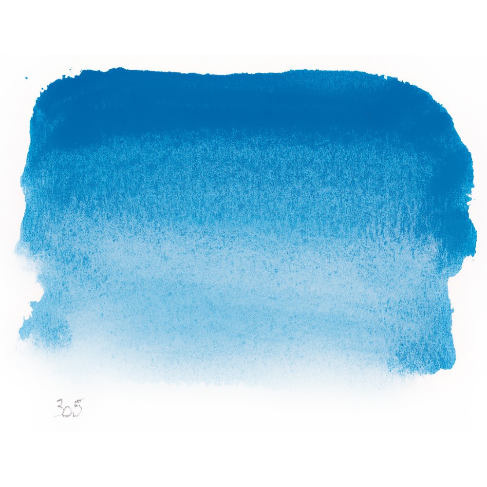 Farba akwarelowa w półkostce l’Aquarelle - Sennelier - 305 Cerulean Blue Red Shade