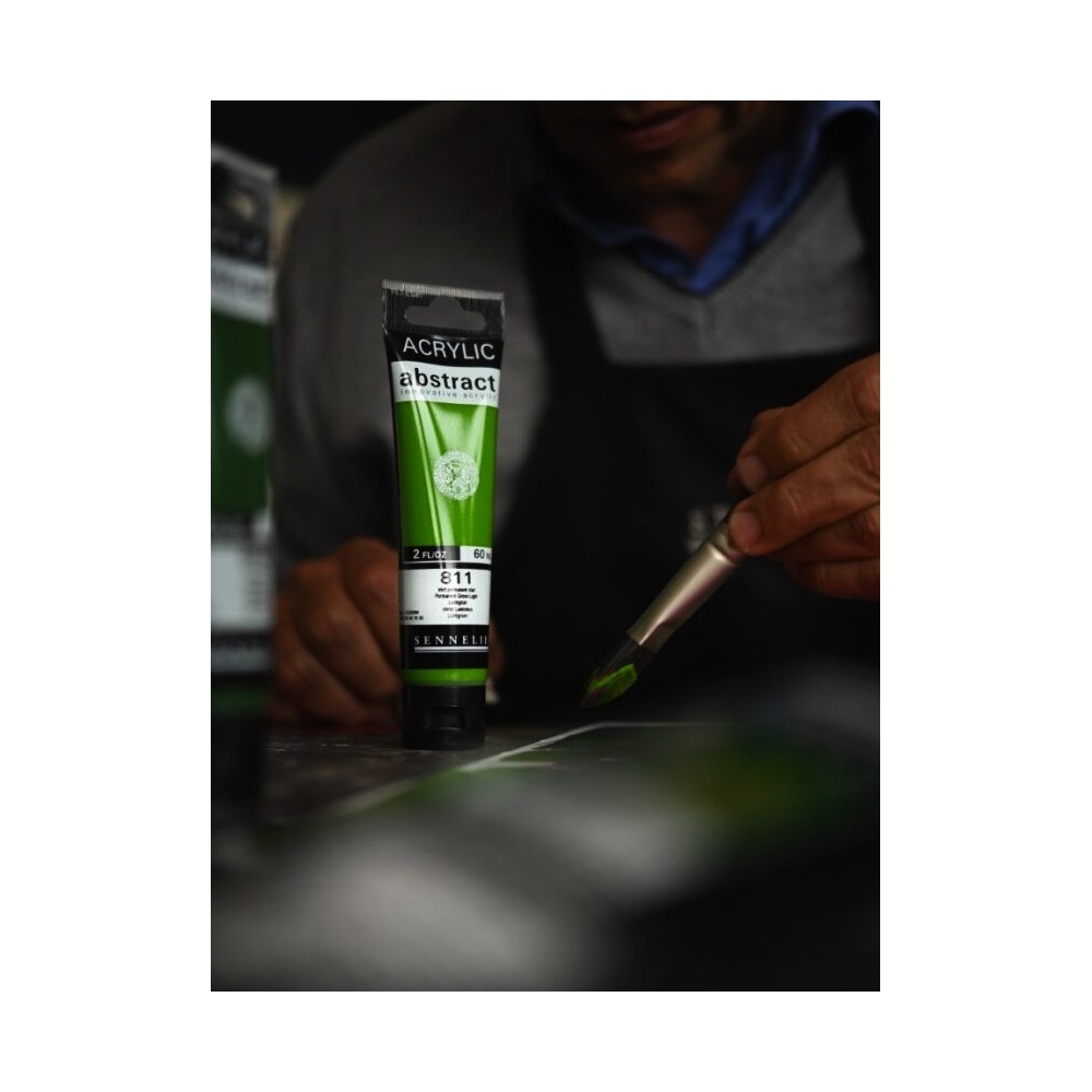Farba akrylowa Abstract - Sennelier - 895 Fluorescent Green 60 ml