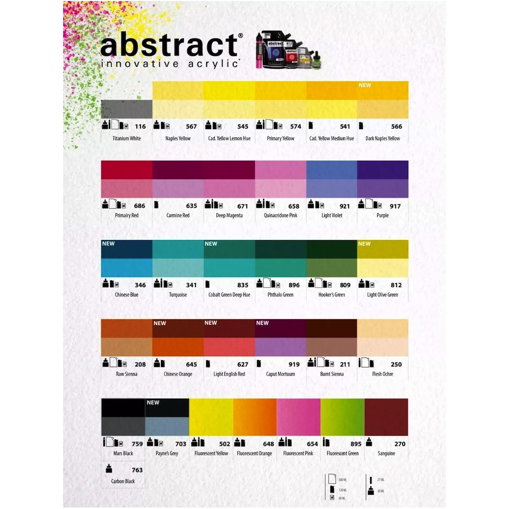 Farba akrylowa Abstract - Sennelier - 674 Vermilion 60 ml
