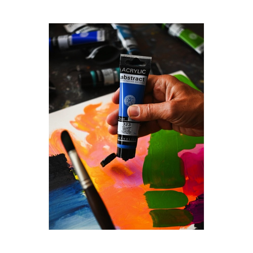 Farba akrylowa Abstract - Sennelier - 615 Cadmium Red Orange Hue 60 ml