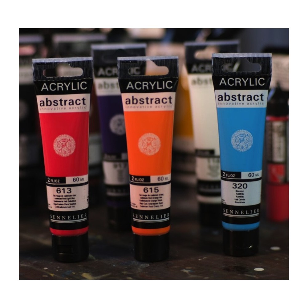 Farba akrylowa Abstract - Sennelier - 606 Cadmium Red Deep Hue 60 ml