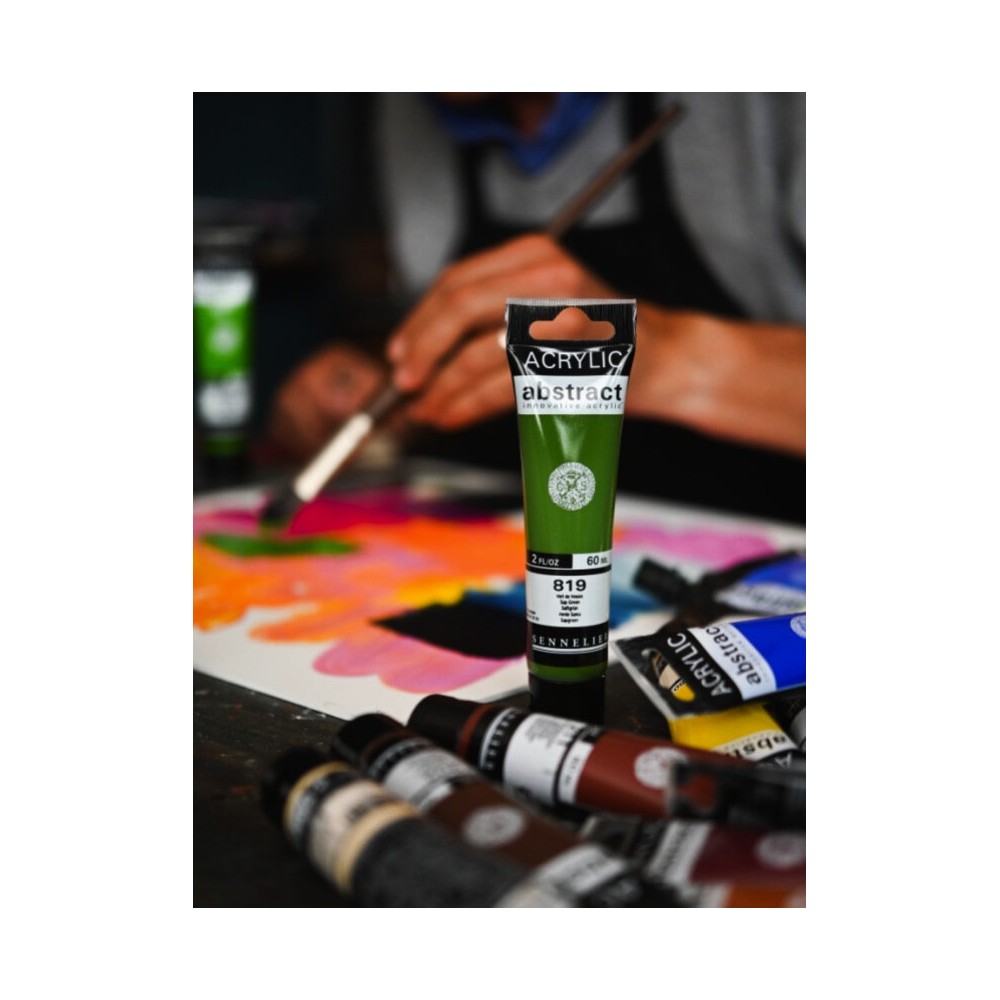 Farba akrylowa Abstract - Sennelier - 029 Iridescent Silver 60 ml