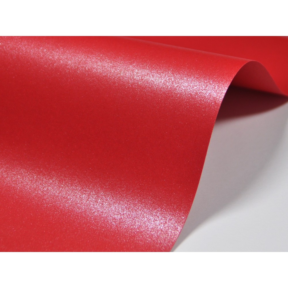 Papier Majestic 250g - Emperor Red czerwony A4