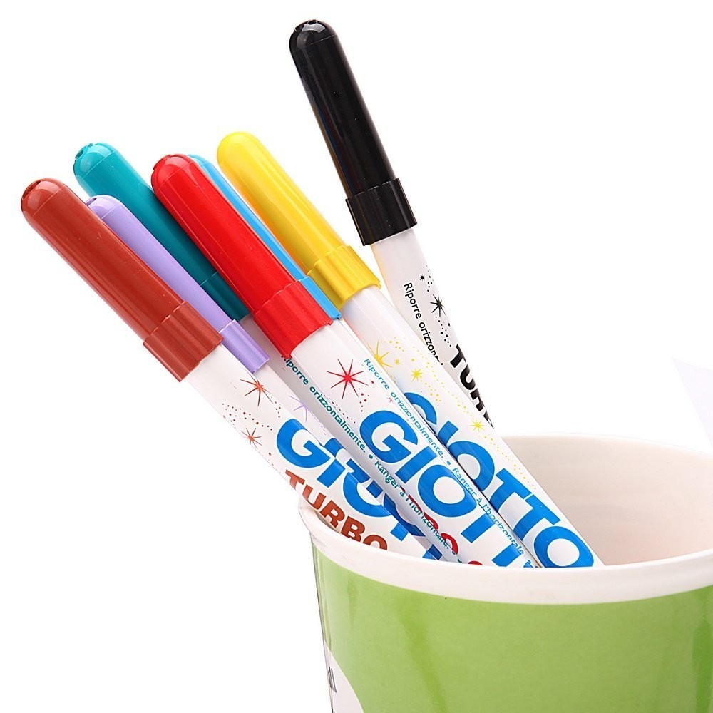 Giotto Turbo Glitter Marker 8 pcs