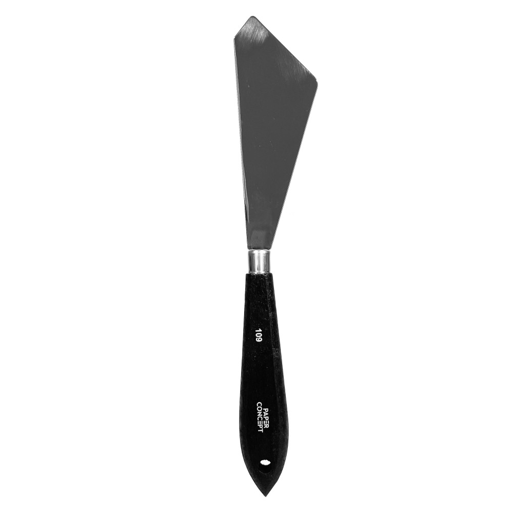 Palette knife with wooden handle - PaperConcept - no. 109