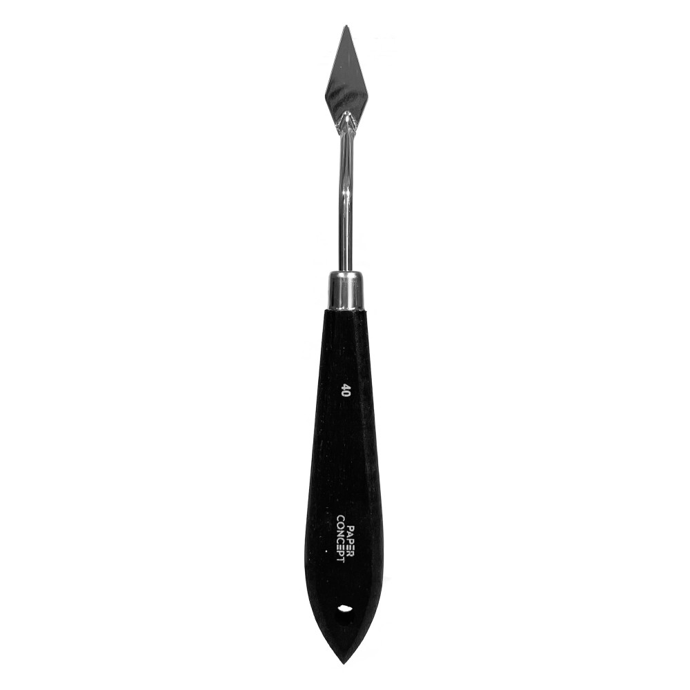 Palette knife with wooden handle - PaperConcept - no. 40