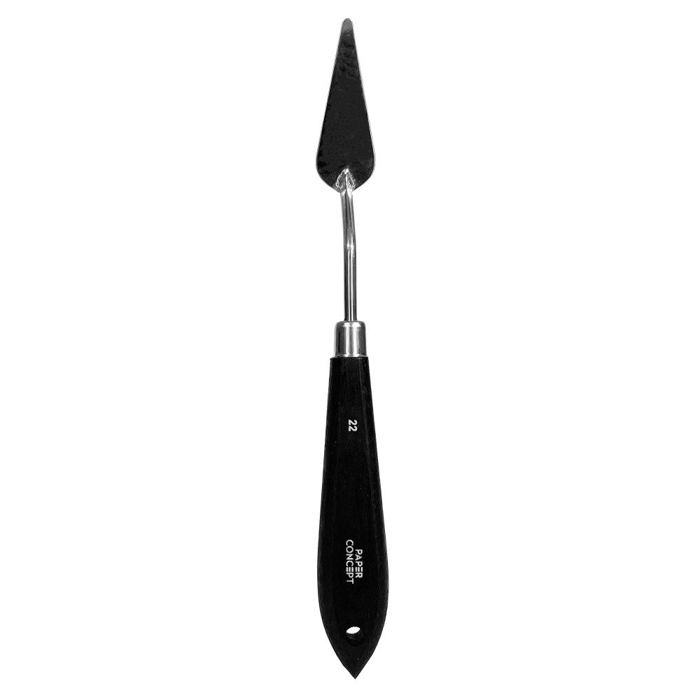 Palette knife with wooden handle - PaperConcept - no. 22