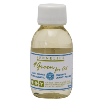 Green for Oil Thinner solvent - Sennelier - 100 ml